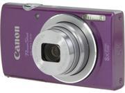 Canon PowerShot ELPH 135 9159B001 Purple 16 MP 28mm Wide Angle Digital Camera