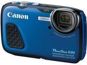 Canon PowerShot D30 9337B001 Blue 12.1 MP 3.0 461K Action Camera