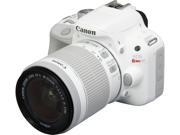 Canon EOS Rebel SL1 9123B002 White Digital SLR Camera with EF-S 18-55mm f/3.5-5.6 IS STM Lens