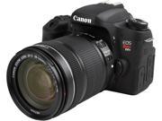 Canon EOS Rebel T6s 0020C003 Black Digital SLR Camera with EF S 18 135mm IS STM Lens
