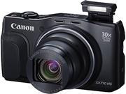 Canon 0109C011AA Black 135 mm Wide Angle PowerShot SX710 HS Digital Camera