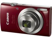Canon PowerShot ELPH 180 Digital Camera Red