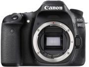 Canon EOS 80D 1263C004 Black Digital SLR Camera Body