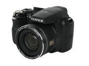 FUJIFILM S4000 Black 14.0 MP 24mm Wide Angle Digital Camera