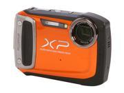 FUJIFILM XP100 Orange 14.4 MP Waterproof Shockproof Wide Angle Digital Camera