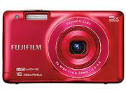 FUJIFILM FinePix JX680 16292241 Red 16 MP 26mm Wide Angle Digital Camera