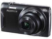 FUJIFILM FinePix T550 16309056 Black 16 MP 24mm Wide Angle Digital Camera