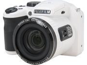 FUJIFILM FinePix S6800 White 16.2 MP 24mm Wide Angle Digital Camera HDTV Output