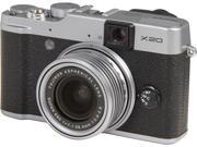 FUJIFILM X20 Silver 28mm Wide Angle Digital Camera HDTV Output