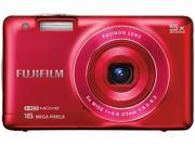 FUJIFILM FinePix JX660 16291376 Red 16 MP 26mm Wide Angle Digital Camera