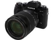 FUJIFILM X T1 16432786 Black Digital Camera w XF18 135mm Lens