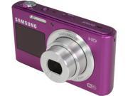 SAMSUNG DV150F EC-DV150FBPLUS Purple 16.2MP Digital Camera HDTV Output
