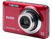 Kodak FZ51-RD Red 16.15 Megapixels Wide Angle Friendly Zoom Digital Camera