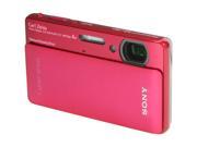 Sony Cyber-shot DSC-TX5 10.2MP CMOS Digital Camera with 4x Wide Angle Zoom(Red)