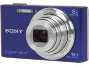 SONY DSCW730/L Blue 16.1 MP Digital Camera