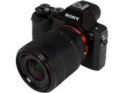 SONY Alpha a7 ILCE 7K B Black Interchangeable Lens Camera with FE 28 70mm f 3.5 5.6 OSS Lens