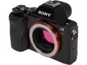 SONY Alpha a7R ILCE 7R B Black Interchangeable Lens Camera Body