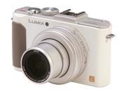 Panasonic LUMIX LX7 White 10.1 MP 24mm Wide Angle Digital Camera HDTV Output