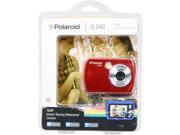 Polaroid IS048 RED 16MP Waterproof Digital Camera Red