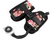 Professional DSLR Camera Hand Grip Strap with Metal Plate by USA GEAR Floral Works With Canon Nikon Panasonic and More Cameras