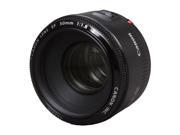 Canon 2514A002 SLR Lenses EF 50mm f 1.8 II Standard Medium Telephoto Lens Black