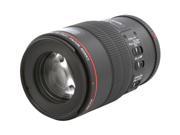 Canon 3554B002 SLR Lenses EF 100mm f 2.8L Macro IS USM Lens Black Black