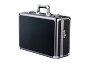 Removable dividers and diced foam insert rounded, non-marking corners key locks, adjustable/removable shoulder strap aluminum construction, impact and scratch-resistant 17 1/2 w x 6 h x 12 1/8 d includes adjustable/removable shoulder strap
