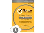 Symantec Norton Security with Antivirus Premium 10 Devices Download