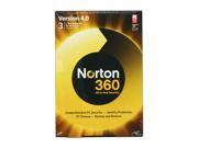 Symantec NORTON 360 Version 4.0 1User/3PC