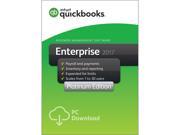 Intuit QuickBooks Enterprise Platinum 2017 1 User Download 1 Year Subscription