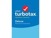 Intuit TurboTax Deluxe 2016 Fed Efile for Windows Download