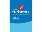 Intuit TurboTax Deluxe 2016 Fed State Efile for Windows Download