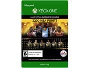 NBA Live 15 Â  2 200Â  NBA Points Xbox One [Digital Code]