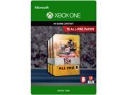 Madden NFL 17 15 All Pro Pack Bundle Xbox One [Digital Code]