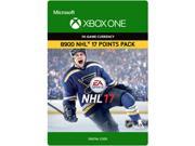 NHL 17 Ultimate Team NHL Points 8900 Xbox One [Digital Code]