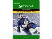 NHL 17 Ultimate Team NHL Points 500 Xbox One [Digital Code]