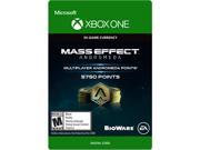 Mass Effect Andromeda Andromeda Points Pack 5 5750 PTS Xbox One [Digital Code]