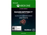 Mass Effect Andromeda Andromeda Points Pack 3 2150 PTS Xbox One [Digital Code]