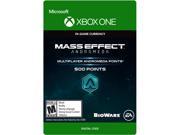 Mass Effect Andromeda Andromeda Points Pack 1 500 PTS Xbox One [Digital Code]