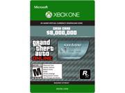 Grand Theft Auto Online Megalodon Shark Cash Card Xbox One [Digital Code]