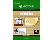 Grand Theft Auto Online Whale Shark Cash Card Xbox One [Digital Code]