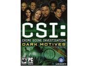 CSI Dark Motives Jewel Case PC Game