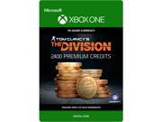 Tom Clancy s The Division Currency pack 2400 Premium Credits Xbox One [Digital Code]