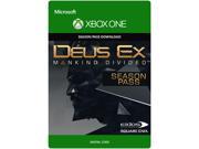 Deus Ex Mankind Dividend Season Pass Xbox One [Digital Code]