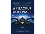 Acronis True Image Subscription 1 Computer 250GB Cloud Storage 1 Year Download