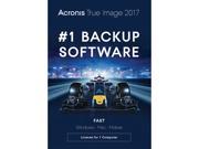 Acronis True Image 2017 1 Device DVD Case