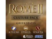 Total War ROME II Greek States Culture Pack [Online Game Code]