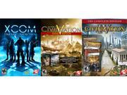 Firaxis Complete Pack XCOM Enemy Unknown Civilization V Gold Civilization IV Complete [Online Game Codes]