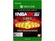 NBA 2K16 75 000 VC XBOX One [Digital Code]