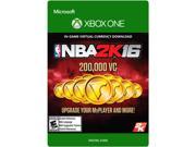 NBA 2K16 200 000 VC XBOX One [Digital Code]